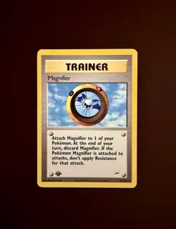 Magnifier 101/105 - Neo Destiny -1st Edition - Pokemon Card TCG - LP - Image 1