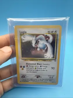 Pokemon TCG Lugia Neo Genesis Holo Rare Card 9/111 - Image 1