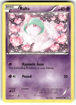 Ralts - RC8/RC25 - Pokemon Legendary Treasures Radiant Collection Card LP - Image 1