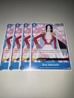 Boa Hancock ST03-013 X4 Playset One Piece Trading Card Game ENGLISH CCG TCG - Image 4