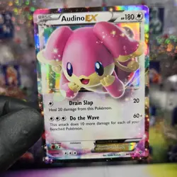 Pokemon Card Audino EX 84/124 Fates Collide - Near Mint - Image 1