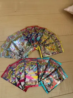 Total 15Pack Inferno X Pokemon Mega Booster Pack etc Lot Japanese SEALED Cards - Image 1