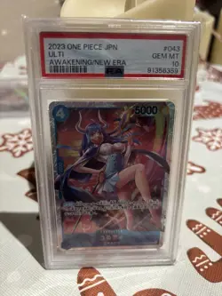 One Piece CCG Awakening/New Era Ulti #043 Japanese PSA 10 2023 Card - Image 1
