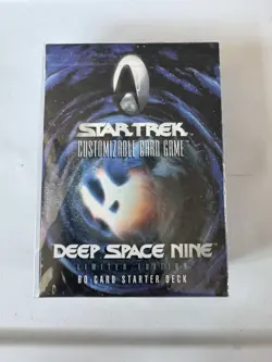 STAR TREK DEEP SPACE NINE CCG - 60-CARD STARTER DECK -1998 Decipher - NEW SEALED - Image 1