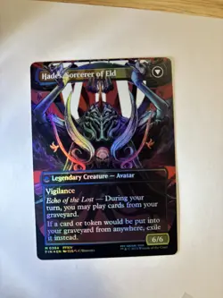 Magic the Gathering: Emet-Selch, Unsundered (Borderless) Final Fantasy Foil NM - Image 5