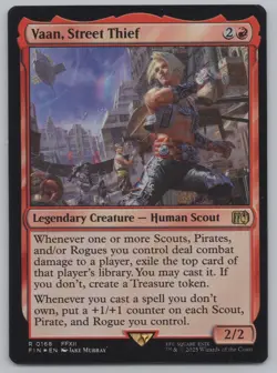 MTG - Final Fantasy - FOIL - Vaan, Street Thief #168 -e484 - Image 1
