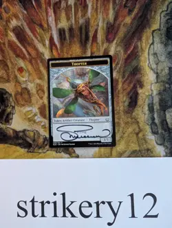 1x Thopter Token - Signed by Svetlin Velinov - MTG - Image 1