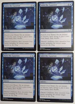 Solve the Equation x1 Strixhaven School of Mages Magic the Gathering MTG LP/NM - Image 3