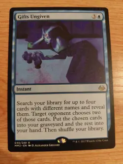 Gifts Ungiven - 040/249 (Modern Masters 2017) - Near Mint NM - Rare - Image 1