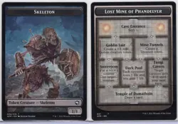 1x Skeleton // Lost Mine of Phandelver Token - AFR - Near Mint - Image 1