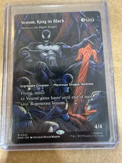 Venom, King in Black - (Borderless) Marvel Universe Eternal MTG NONFOIL MYTHIC - Image 3