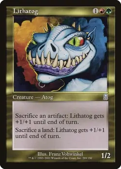 Lithatog 289 MTG NM - Odyssey - Image 1