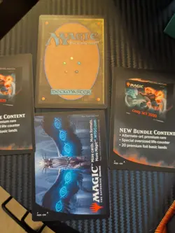 Magic: The Gathering Chandra Awakened Inferno #875 Mythic & 3 Chandra Emblems - Image 2