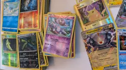 Pokemon 250 Card Lot Collection Holographic / Reverse Holo Cards ONLY English - Image 1
