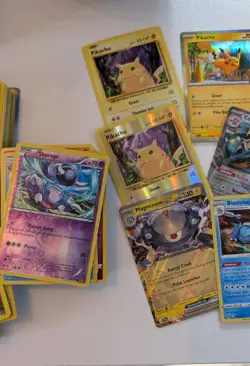 Pokemon 250 Card Lot Collection Holographic / Reverse Holo Cards ONLY English - Image 4