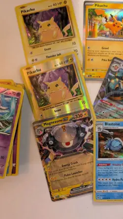 Pokemon 250 Card Lot Collection Holographic / Reverse Holo Cards ONLY English - Image 5