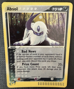 Pokemon TCG Absol EX #1/97 Holo 2003 EX Dragon Holo Rare Vintage Card WOTC - Image 1