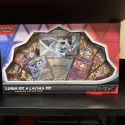 Pokemon Lugia ex Latias ex Premium Collection Mega Evolution Destined Rivals - Image 1