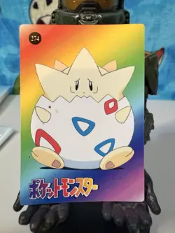 POKEMON POCKET MONSTERS VENDING PRISM #274 TOGEPI PIKACHU GENGAR Sleved TopLoad - Image 2
