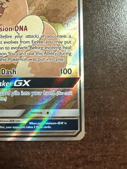 Eevee GX SM233 LP Pokemon TCG Sun & Moon Promo Alternate Art LP - Image 4