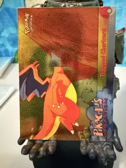 Topps Pokemon Pikachu’s Vacation Trapped Charizard #51 foil - Image 1