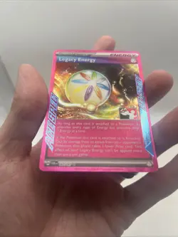 167/167 Legacy Energy Prize Pack Series 6 Stamped Play Pokemon TCG Ace Spec - Image 4