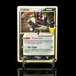 NM 💎 Pokemon Greninja Gold Star SWSH144 Black Star Promo Celebrations 2 - Image 1