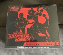 Pokemon Destined Rivals ETB - Elite trainer box - New - IN HAND SHIPS FAST - Image 1