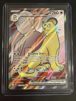 Team Rocket's Persian ex 219/182 Sv10: Destined Rivals Pokemon TCG NM (SKU 1-1) - Image 1