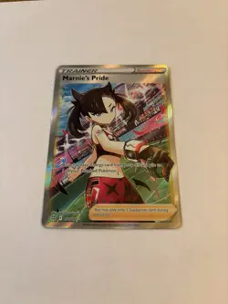 Marnie's Pride 171/172 Brilliant Stars Full Art Holo Rare Trainer Pokemon TCG - Image 1