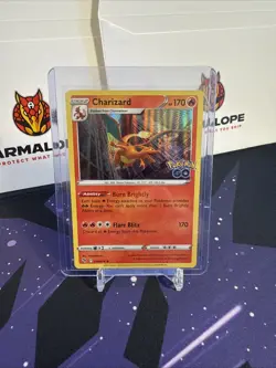 Charizard 010/078 Pokemon GO Reverse Holo - Image 1