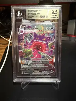Pokemon SWSH Fusion Strike Gengar VMAX 2021 #271/264, BGS 9.5 - Image 1