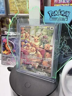 Pokemon Eevee 188/167 SV06 Twilight Masquerade Illustration Rare Holo - Image 1