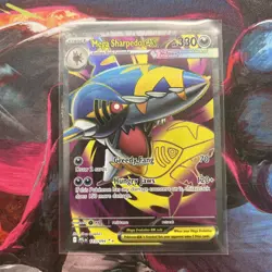 Pokemon Mega Sharpedo EX 113/094 Phantasmal Flames Ultra Rare Near Mint Holo - Image 1