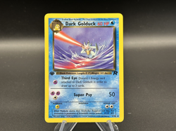Dark Golduck - 1st Edition - 37/82 Team Rocket - Pokemon TCG - 2000 - Image 1