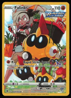 2022 Sword & Shield Series - Astral Radiance - Trainer Gallery Falinks Rare #TG7 - Image 1