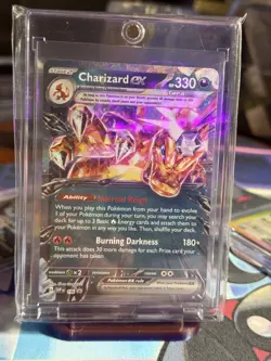 Pokemon TCG Pikachu EX 219/191 Sir Surging Sparks &Charizard EX Promo Mint 10 - Image 5