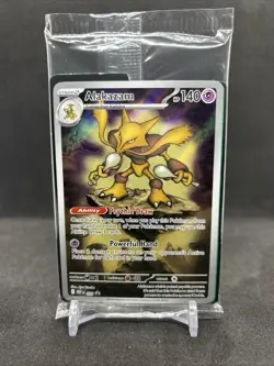 Alakazam 009 Black Star Promo Sealed Pokemon TCG Mega Evolutions - Image 1