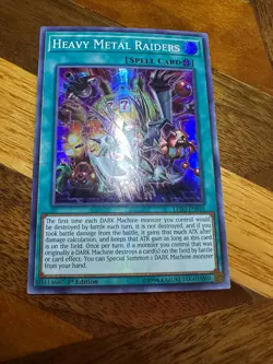 Heavy Metal Raiders LED2-EN016 1st Edition Super Rare PL + BONUS - Image 1