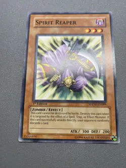 Yu-Gi-Oh! Spirit Reaper Common 1st Edition SDZW-EN009 HP - Image 1