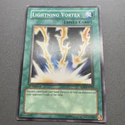 Yugioh Lightning Vortex COMMON 1st Edition SD8-EN026 HP - Image 1