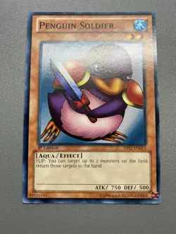 Yu-Gi-Oh! Penguin Soldier Common 1st Edition YS12-EN015 HP - Image 1