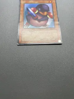Yugioh Penguin Soldier Unlimited Super Rare SDJ-022 HP (DAMAGED) - Image 2