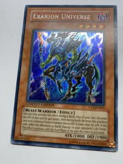 Yugioh Exarion Universe Secret Rare Limited Edition CT2-EN002 MP - Image 1