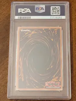 2003 YU-GI-OH! - RELINQUISHED - 1ST EDITION - SDP-001 - PSA 9 MINT - Image 2