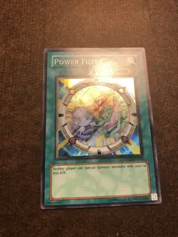 Yugioh - Power Filter TDGS-EN058 - Super Rare - LP/NM - Image 2
