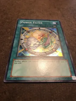 Yugioh - Power Filter TDGS-EN058 - Super Rare - LP/NM - Image 3