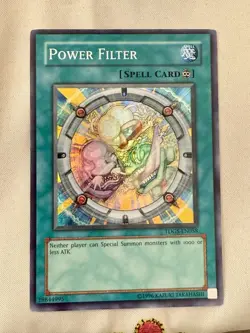 Power Filter TDGS-EN058 The Duelist Genesis-Unlimited Super Rare LP - Image 1