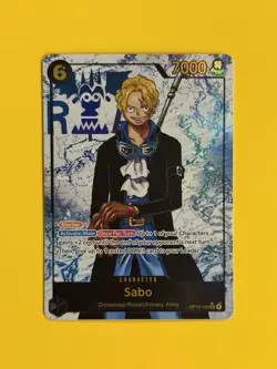 One Piece TCG Sabo SEC Alternate Alt Art (Parallel) OP13-120 - NM - English - Image 1