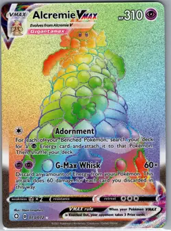 Alcremie VMAX (Secret) 073/072 Shining Fates - Pokemon Card - NM - Image 1